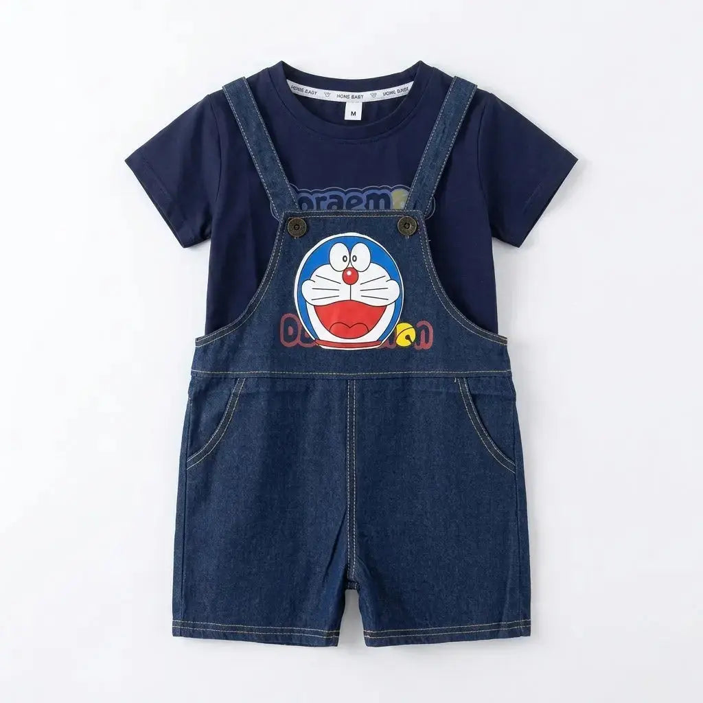 Boys 2-Piece Dungarees Set
