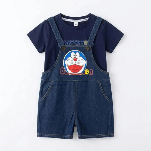 Boys 2-Piece Dungarees Set