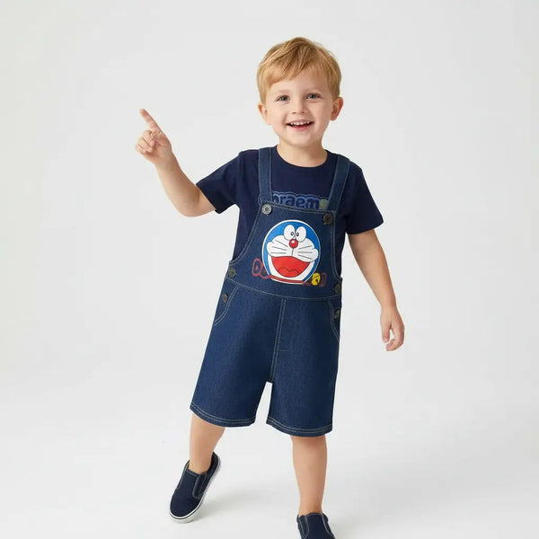 Boys 2-Piece Dungarees Set