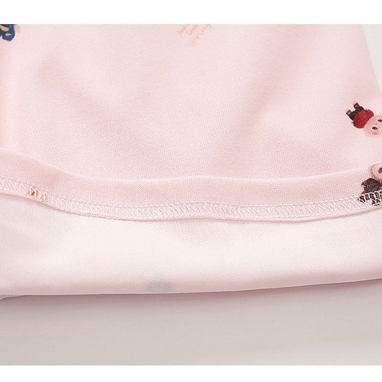 Girls Doll-Motifs Pink Track Suit