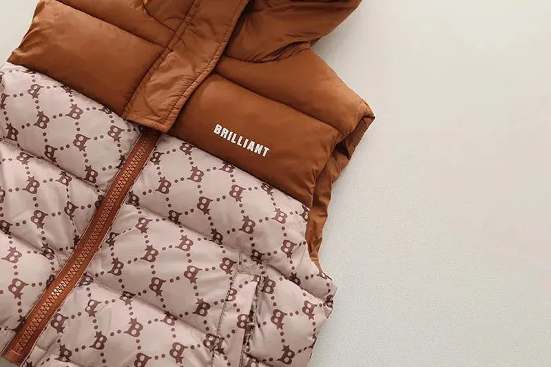 Boys Puffer Jacket Co-ord Set