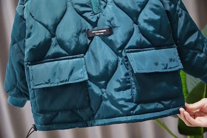 Boys Quilted-Fleece Winter Co-ord Set