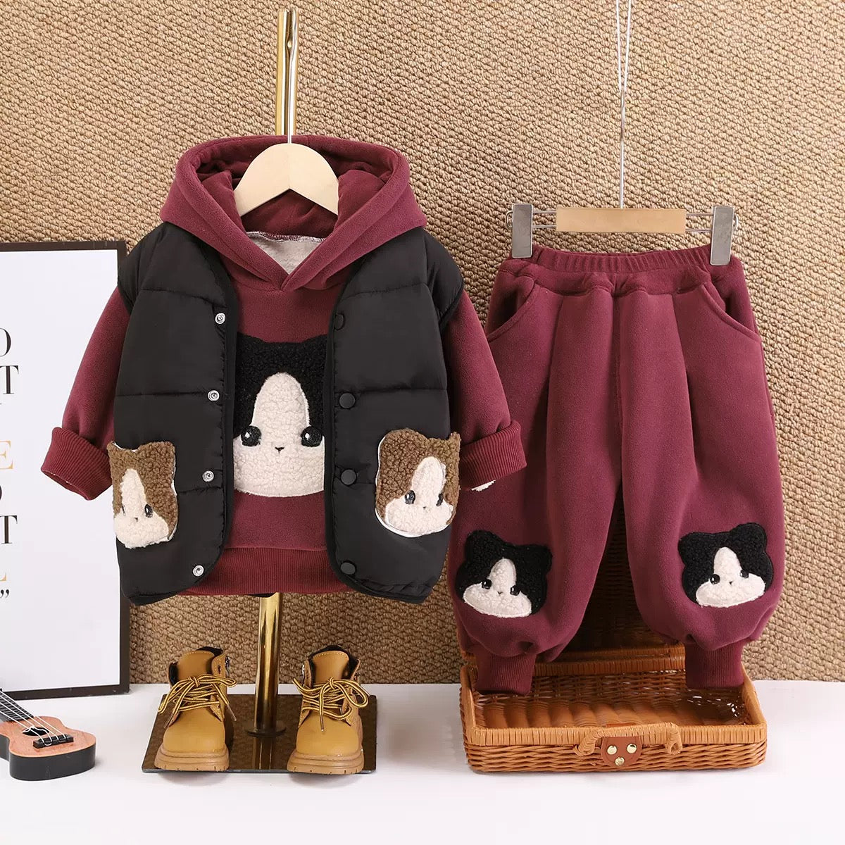 Boys 3-Piece Cozy Co-ord Set