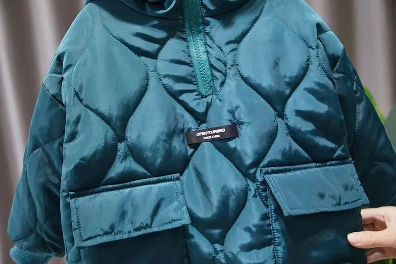 Boys Quilted-Fleece Winter Co-ord Set