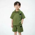 Boys Green Relaxed Fit Co-ord Set