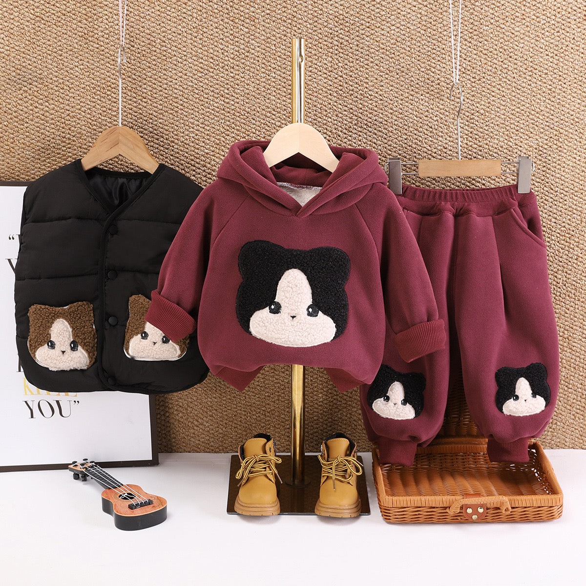 Boys 3-Piece Cozy Co-ord Set