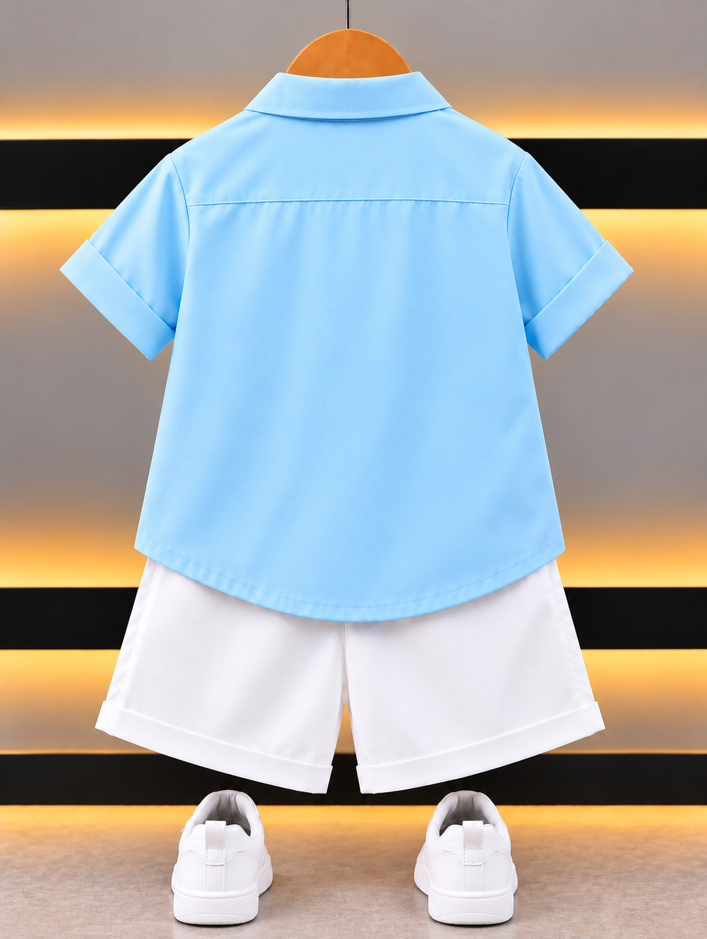 Stylish Kids Doraemon Cartoon Shirt & Shorts Set