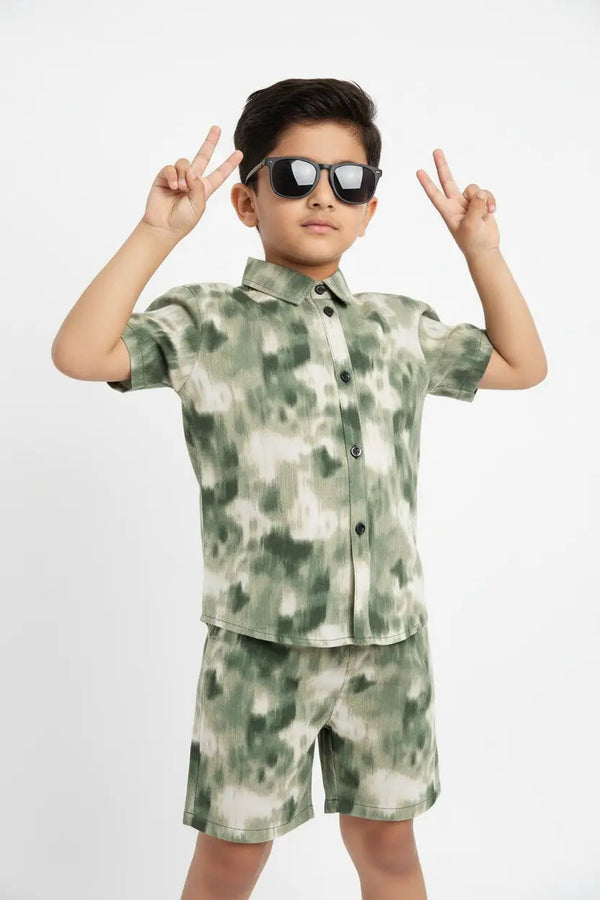 Boys 2-Piece Printed Co-ord
