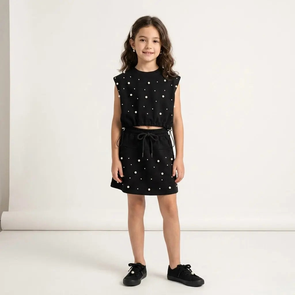 Girls Pearl Co-ord Set