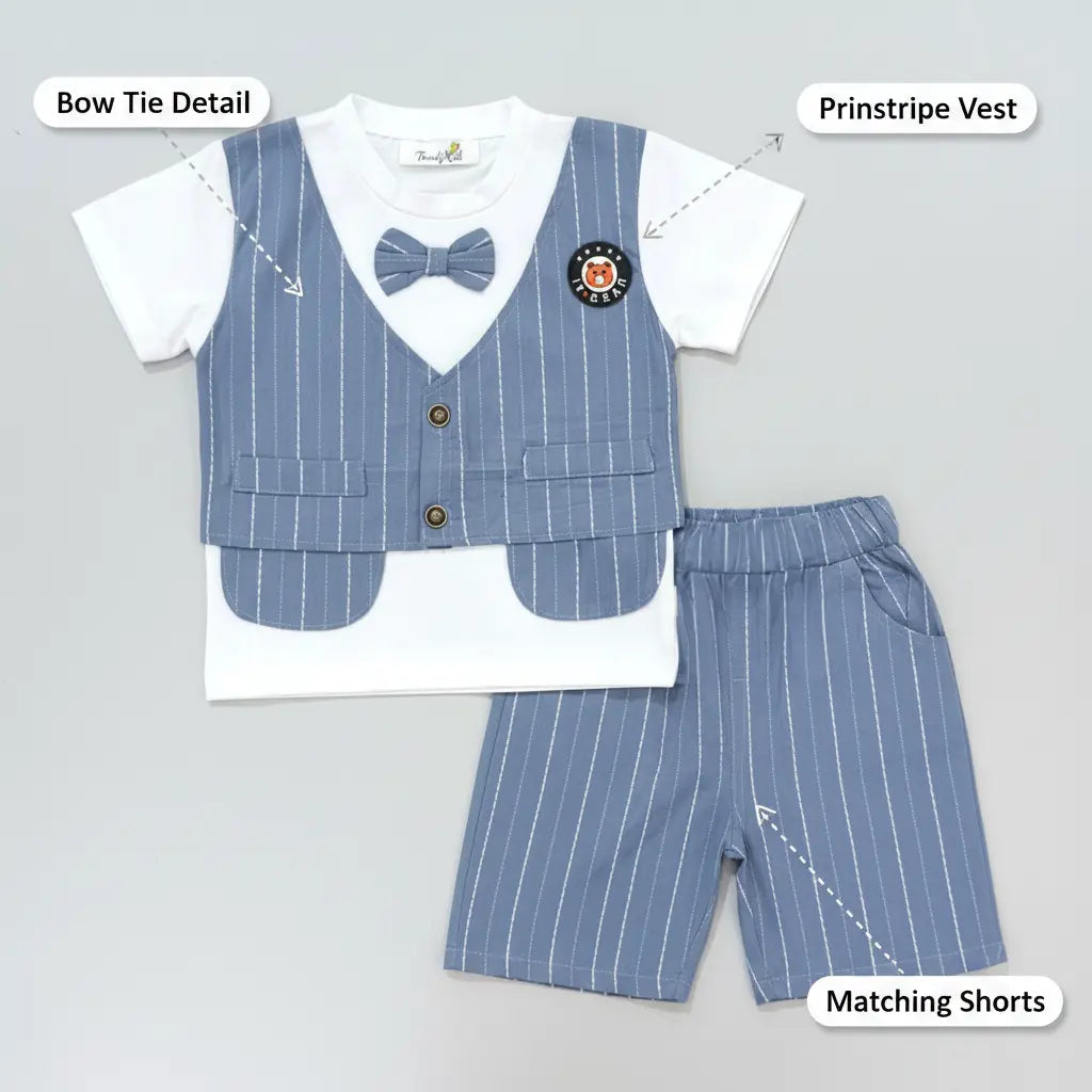 Boys 2-Piece Vest Co-Ord Set