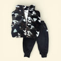 Boys Camouflage Vest And Joggers