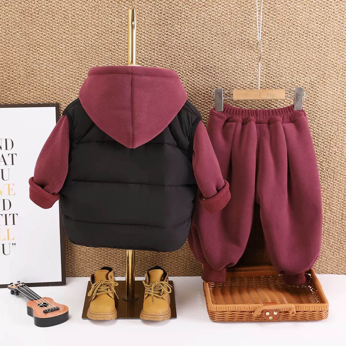 Boys 3-Piece Cozy Co-ord Set