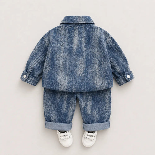 Boys 3-Piece Designer Blue Set