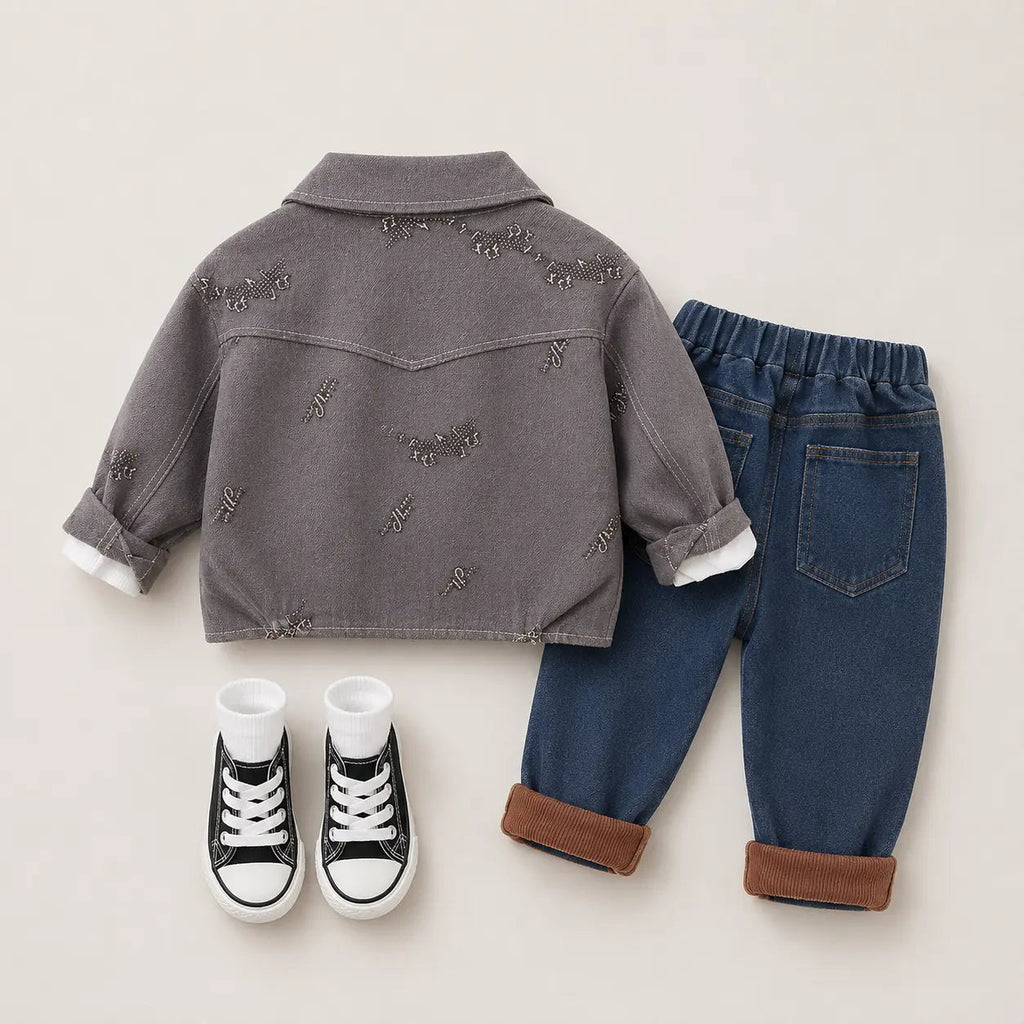 Boys Stylish 3-Piece Outfit Set