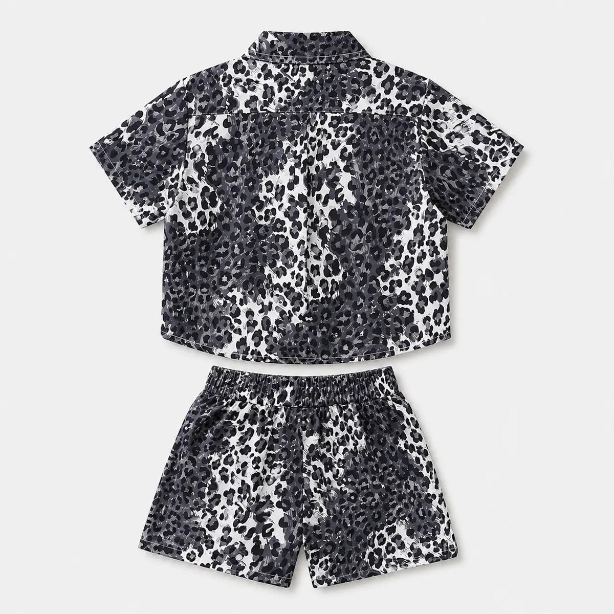 Boys Leopard Print 3 Pcs Set