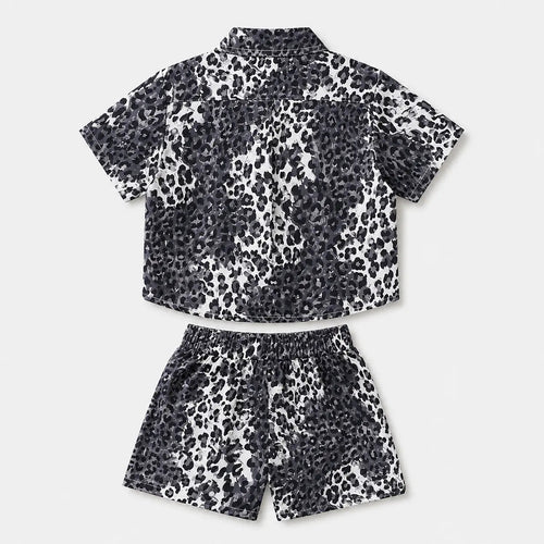 Boys Leopard Print 3 Pcs Set