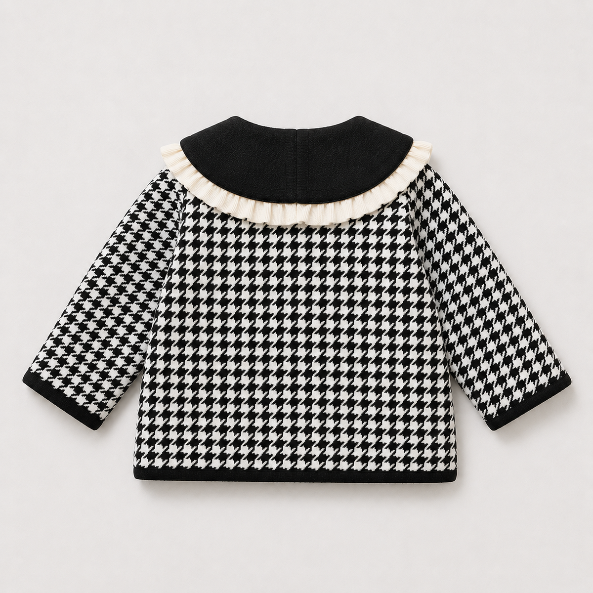 Girls Designer Spread Collar Coat