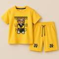 Boys NY Bear Yellow 2-Piece Set
