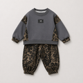 Boys Grey Sweatshirt And Jogger 2 Pcs Set
