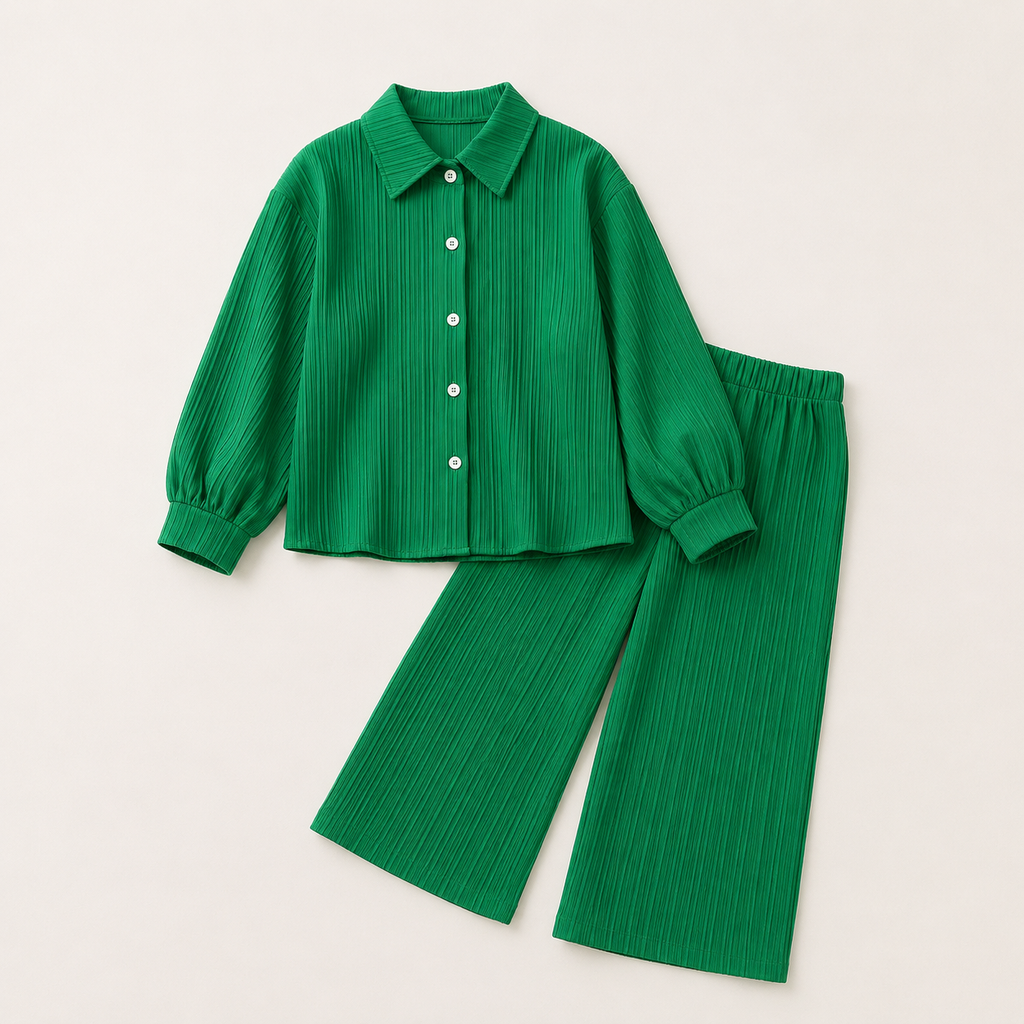 Girls Self-Design 2-Piece Co-Ord