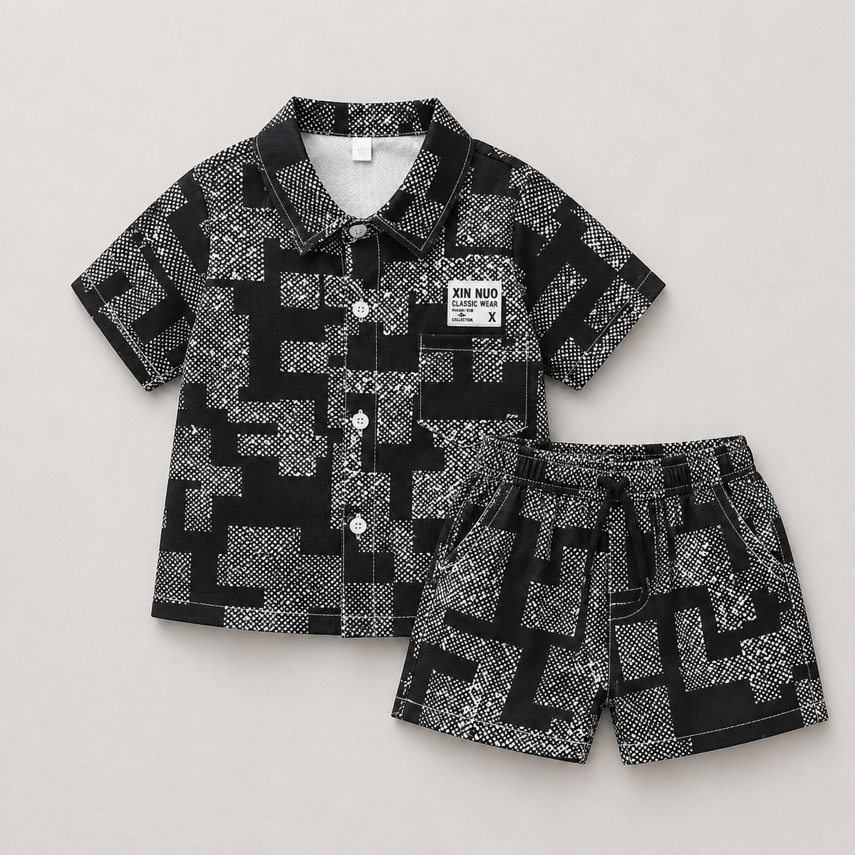 Boys Printed Designer Co-ord Set