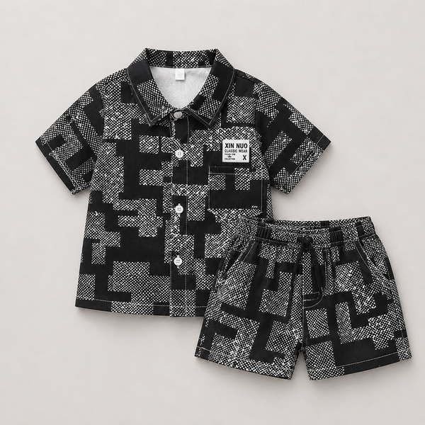 Boys Printed Designer Co-ord Set