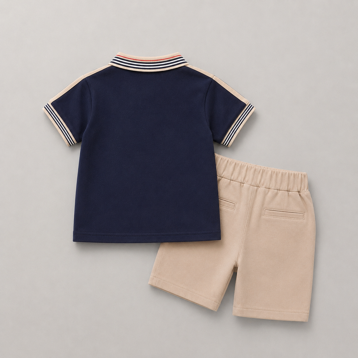Boys Polo T-shirt And Shorts Set