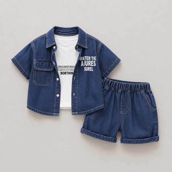 Boys 2 Piece Set With T-shirt