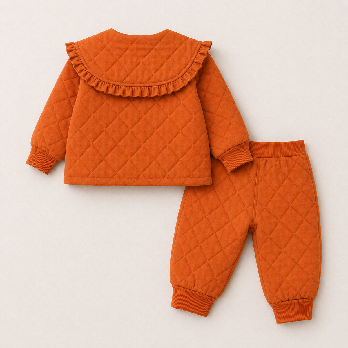 Girls Cozy Quilted Co-ord Set