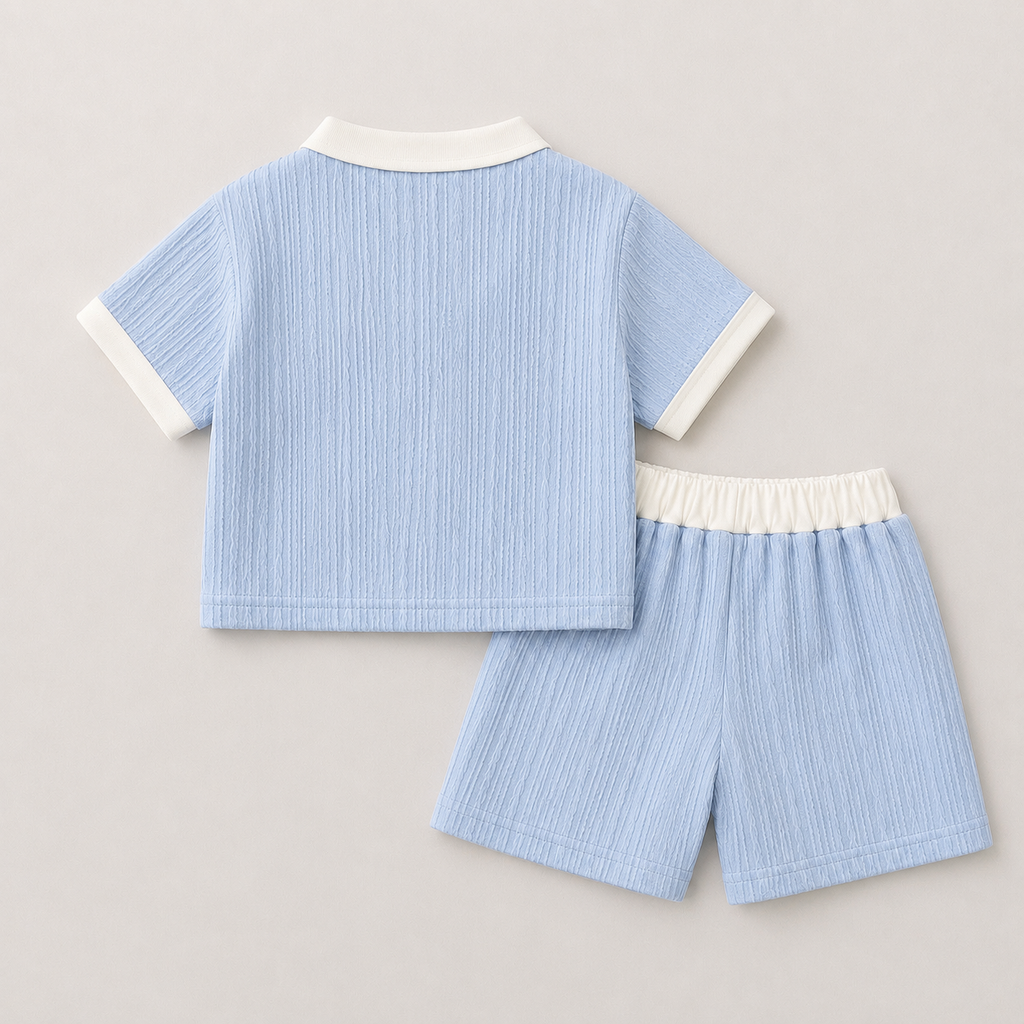 Girls Summer Blue Co-ord Set
