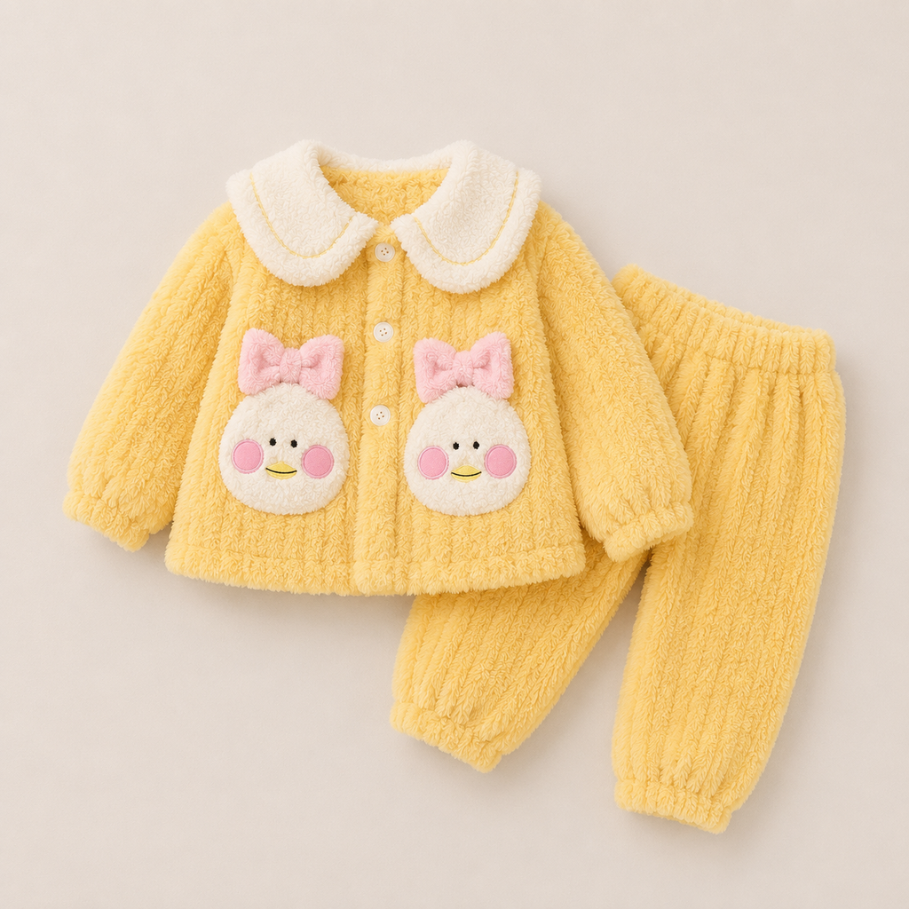 Girls Winter Top And Pyjama Set – My Store