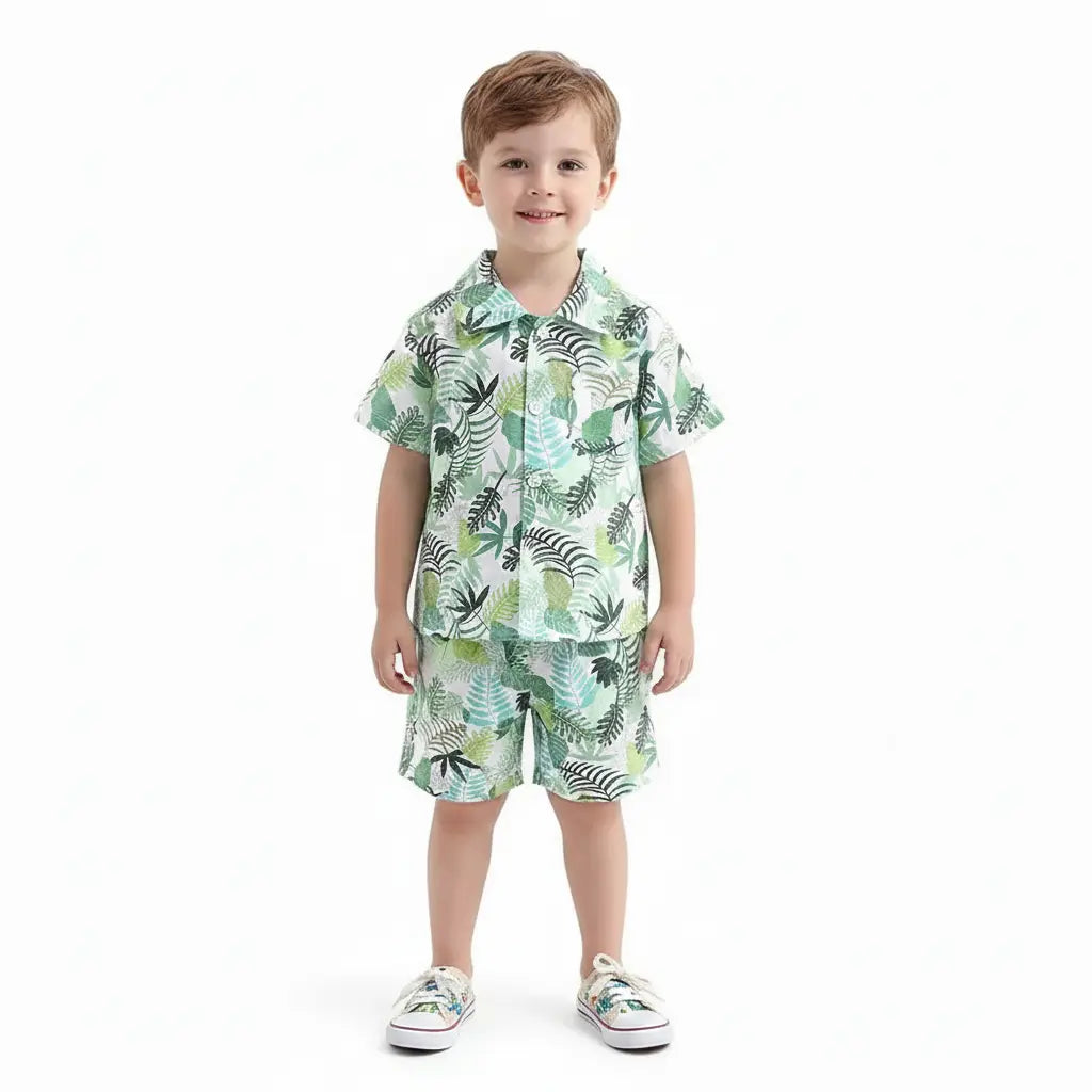 Boys Tropical Summer Co-ord Set